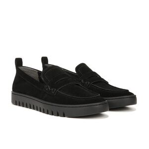 Vionic Uptown Black Suede Loafer 10